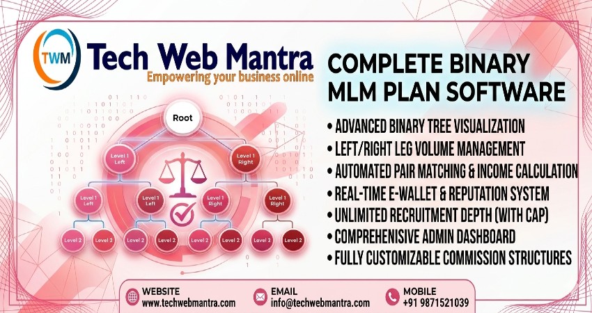 Binary MLM Plan Software