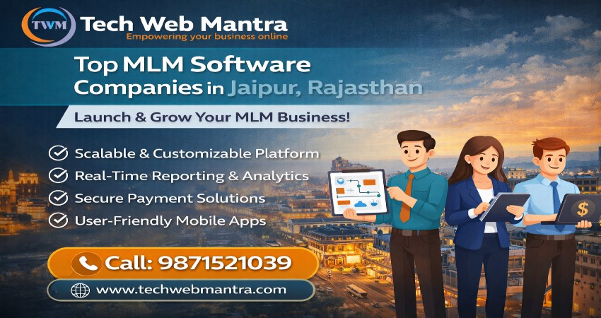 MLM Software Company in Jaipur Rajasthan